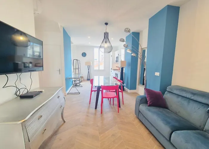 דירה Luxury 3 Bed 2 Bath Flat Croisette קאן